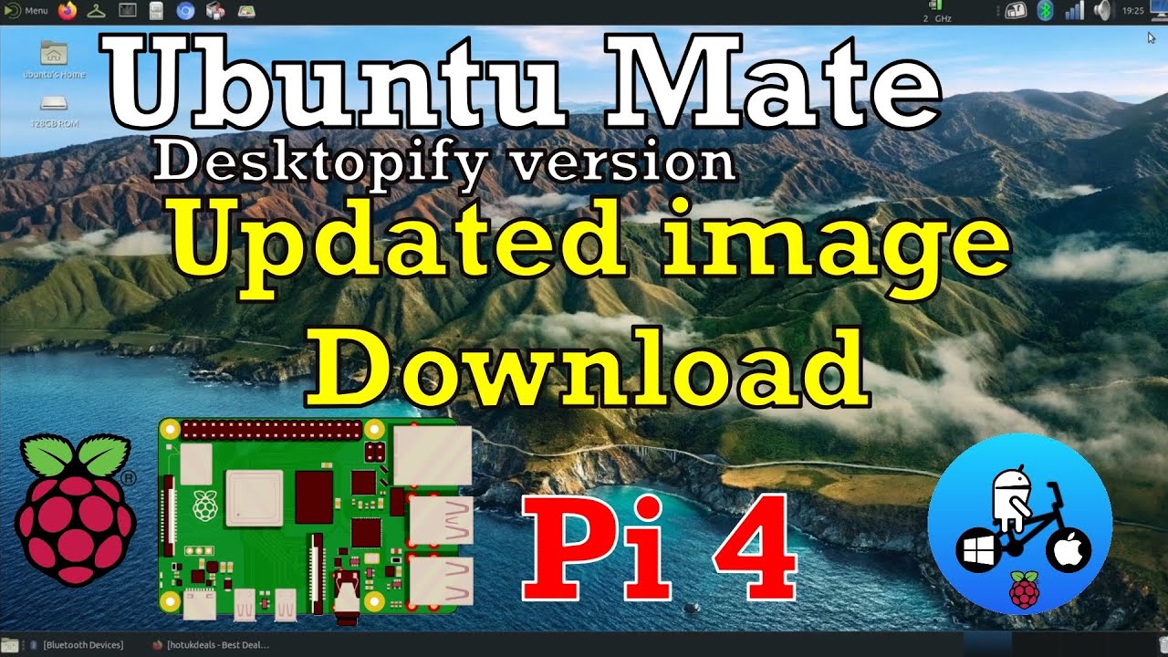 Ubuntu Mate Desktopify New Download. Raspberry Pi 4. Many Tweaks And ...