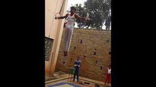 GYMNASTIC RINGS PERFORMANCE AT DISTRICT LEVEL GYMNASTICS COMPETATION 2018