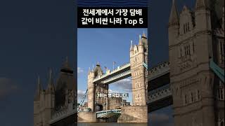 전세계에서 가장 담배가 비싼 나라 순위 Top 5