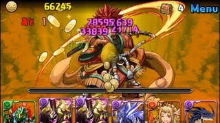 【パズドラ】 大泥棒参上！ 超地獄級　大義賊　ドラパ　石川五右衛門