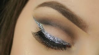 Quick \u0026 Easy Drugstore Glitter Eyeliner Tutorial