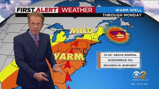 First Alert Weather: CBS2's 11/5 Saturday morning update