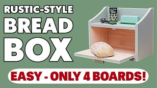 DIY Primitive-Style Bread Box: Organize Your Kitchen in Style