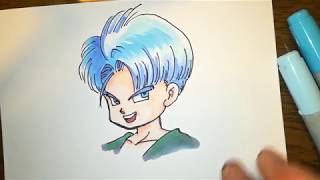 イラストメイキング・ザ・手描き　カラー・ドラゴンボール・キッズトランクス