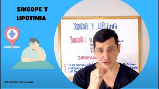 Síncope Vs Lipotimia 🏥🫀