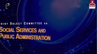 Committees at Work - JSC on Social Services and Public Administration