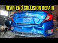 Restoring Honda Civic From A Rear-End Collision