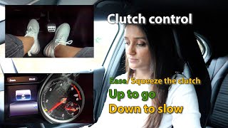 Clutch control | Tips on how to control the clutch | How to keep the car slow | Driving Lesson