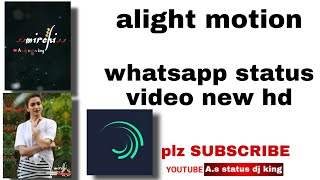 mirchi mirchi dance status hd..status editing in alight motion full screen hd video hindi 🔥