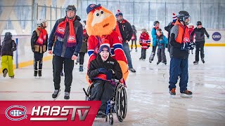 Canadiens inaugurate an 11th outdoor community rink