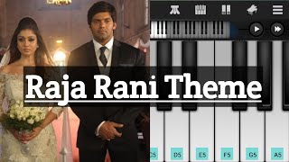 Raja Rani Theme | A Love for Life | Piano Tutorial | Simple Piano
