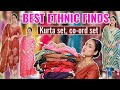 Best Ethnic finds | festive kurta set, coord set ft. Raas creations |New Affordable ethnic brand |