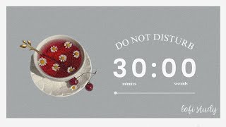 30/10 Pomodoro 🍒 𝓒𝓱𝓮𝓻𝓻𝔂 𝓣𝓮𝓪 Focus Session (3 Hours) | Lofi Study Music