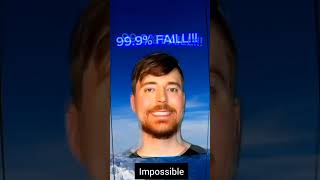 99.9% people failed to pause || @mrbeast at first try 🔥🥶 || #shorts #mrbeast #shortviral