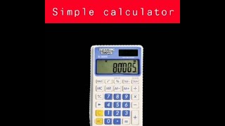 Simple calculator using user defined functions | PYTHON |PROGRAMMING