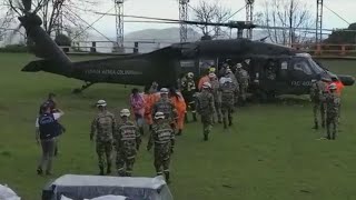 Llegan 100 toneladas de ayudas humanitarias a Nariño y Cauca tras derrumbe en Rosas