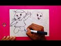 Como Desenhar Mônica e Magali-Desenho fácil e Rapido/Turma da Mônica