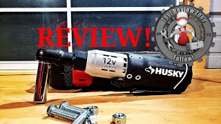 Husky 12-Volt 3/8 in. Drive Cordless Ratchet REVIEW! (H38CPRAT34PC)\n\n#toolreviews #powertools