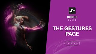 MiMU Tutorial: Gliss - The Gestures Page