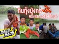 น้ำท่วมนราธิวาส จับกุ้งมังกรตัวใหญ่มากินครั้งแรกในชีวิต รายการดารานายูพักกอง