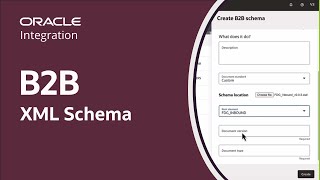 Create an XML Schema for B2B