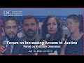 July 2025 LSC Forum on Increasing Access to Justice - Panel on Eviction Diversion