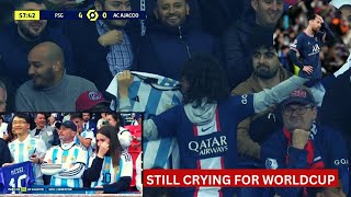 Messi fans response to PSG Ultra fans for disrespecting goat