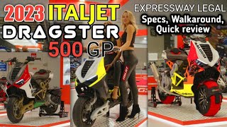 2023 ITALJET Dragster 500 GP | Quick review, Specs, features and walkaround