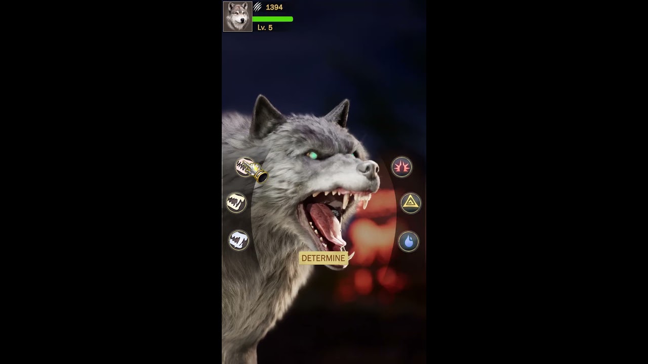 WOLF GAME  DIY Your Unique Wolf   #wolf #animals #shorts