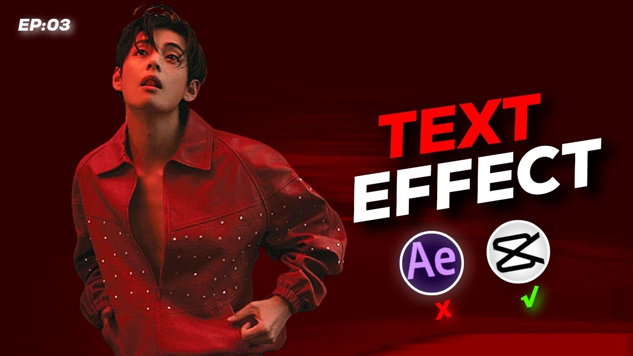 Ep 03 Advanced Text Effect Tutorial Youtube