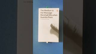 The Medium is The Massage | Marshal McLuhan #booktube