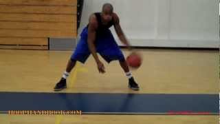 Dre Baldwin: Ball Handling Skills Drill | Triangle-Double Crossover Dribbling Drill