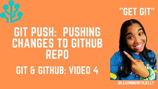 Git Push - Pushing Changes to GitHub Repo: Git and Github Tutorial Series (Video 4)