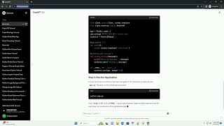 python flask websocket example