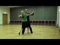 how to dance viennese waltz basic routine with slow motion