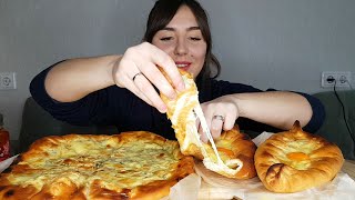 ХАЧАПУРИ ПО-АДЖАРСКИ, ХАЧАПУРИ СО ШПИНАТОМ/ МУКБАНГ/ Mukbang