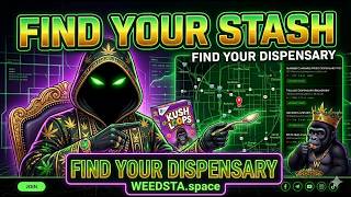 WEEDSTA JUST CHANGED THE GAME — "Find Your Stash" Is LIVE | The Dispensary Finder Every Stoner Needs