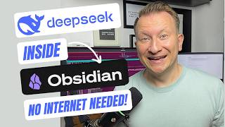 DeepSeek R1 LLM in Obsidian - AI-Powered Second Brain!