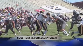 Bucs set for 'great challenge' Saturday against #13 Citadel