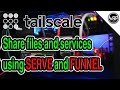 Tailscale SERVE and FUNNEL | Share files and services without PORT forwarding | Proxmox Home Server