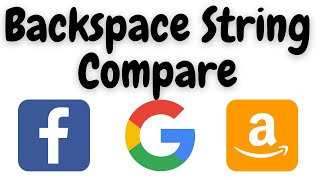 backspace string compare python | backspace string compare leetcode | O(1) space | python solution