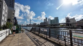 【東京編】浅草橋駅から始まる散歩：４K Japan Asakusabashi