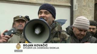 Ogorčeni radnici Diokija - Al Jazeera Balkans