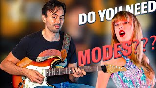 Can you just use the scale to solo? (modes obsolete?)
