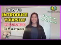 HOW TO INTRODUCE YOURSELF in JAPANESE | EASY for BEGINNERS | FREE TUTORIAL