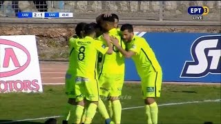 Λαμία - ΑΟ Χανιά 2-1 Στιγμιότυπα και Δηλώσεις Football League 23η αγ. {25/3/2017}