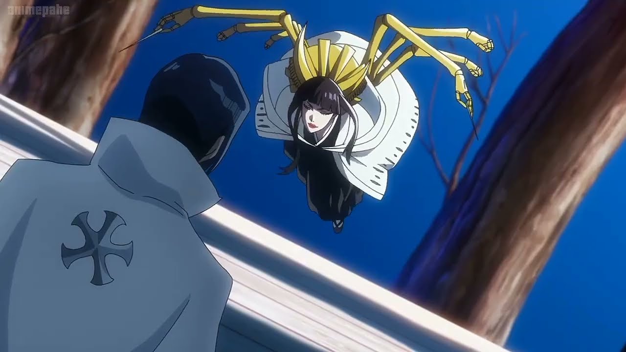 Uryu Vs Senjumaru Squad Zero|Bleach Thousand Years Blood War - YouTube