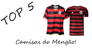 Top 5: Camisas rubro-negras mais bonitas do Flamengo