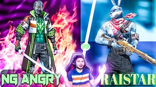 ANGRY VS RAISTAR| MOST INTENSE MATCH 🔥|@NonstopGaming_