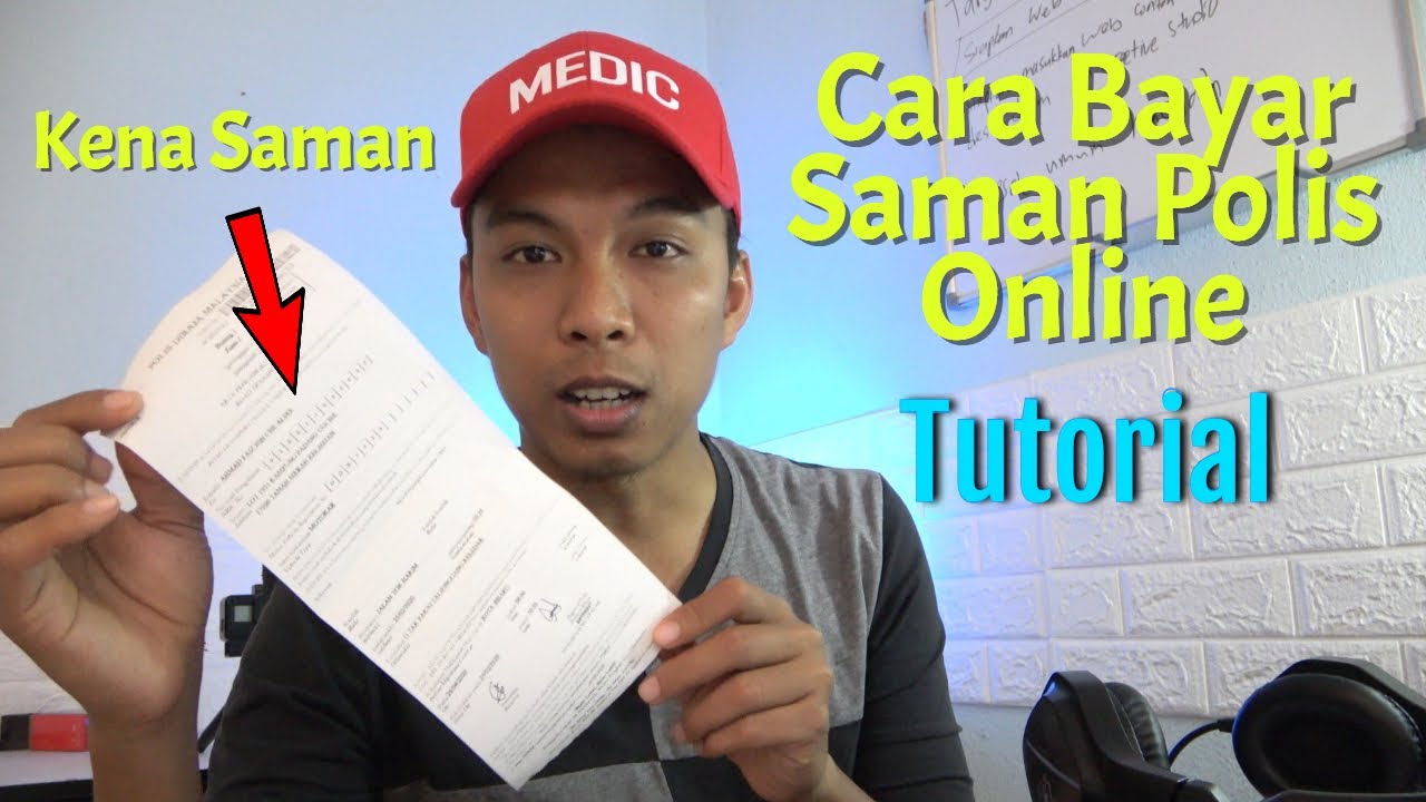 Cara Nak Bayar Saman Polis Online